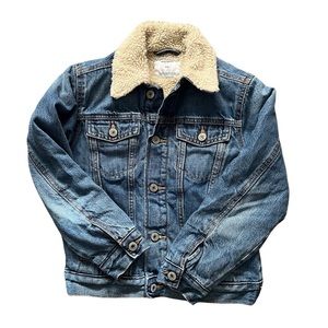 Old Navy Boys Sherpa Lined Jean Jacket